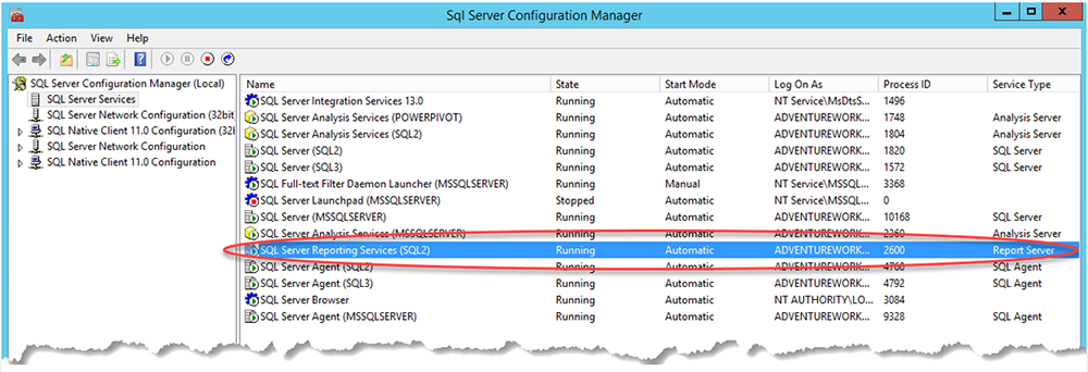 SQL Server Configuration Manager