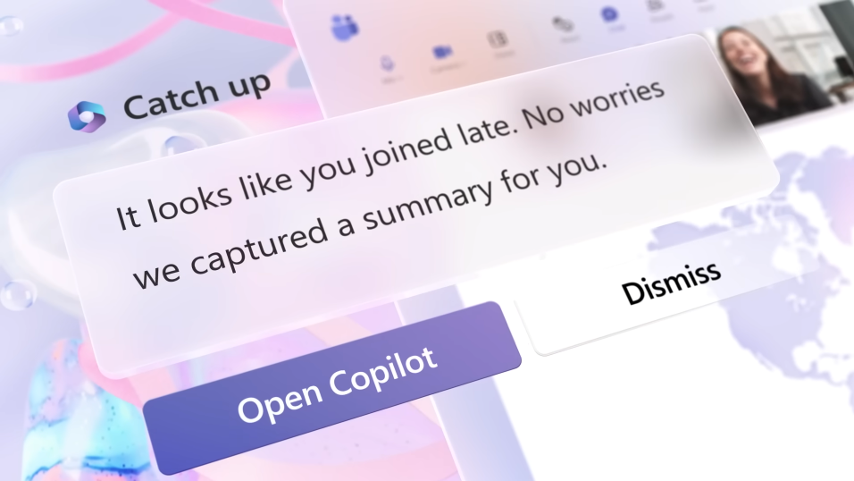 การแจ้งเตือนสรุปผลการประชุมผ่าน Microsoft Teams ของ Copilot