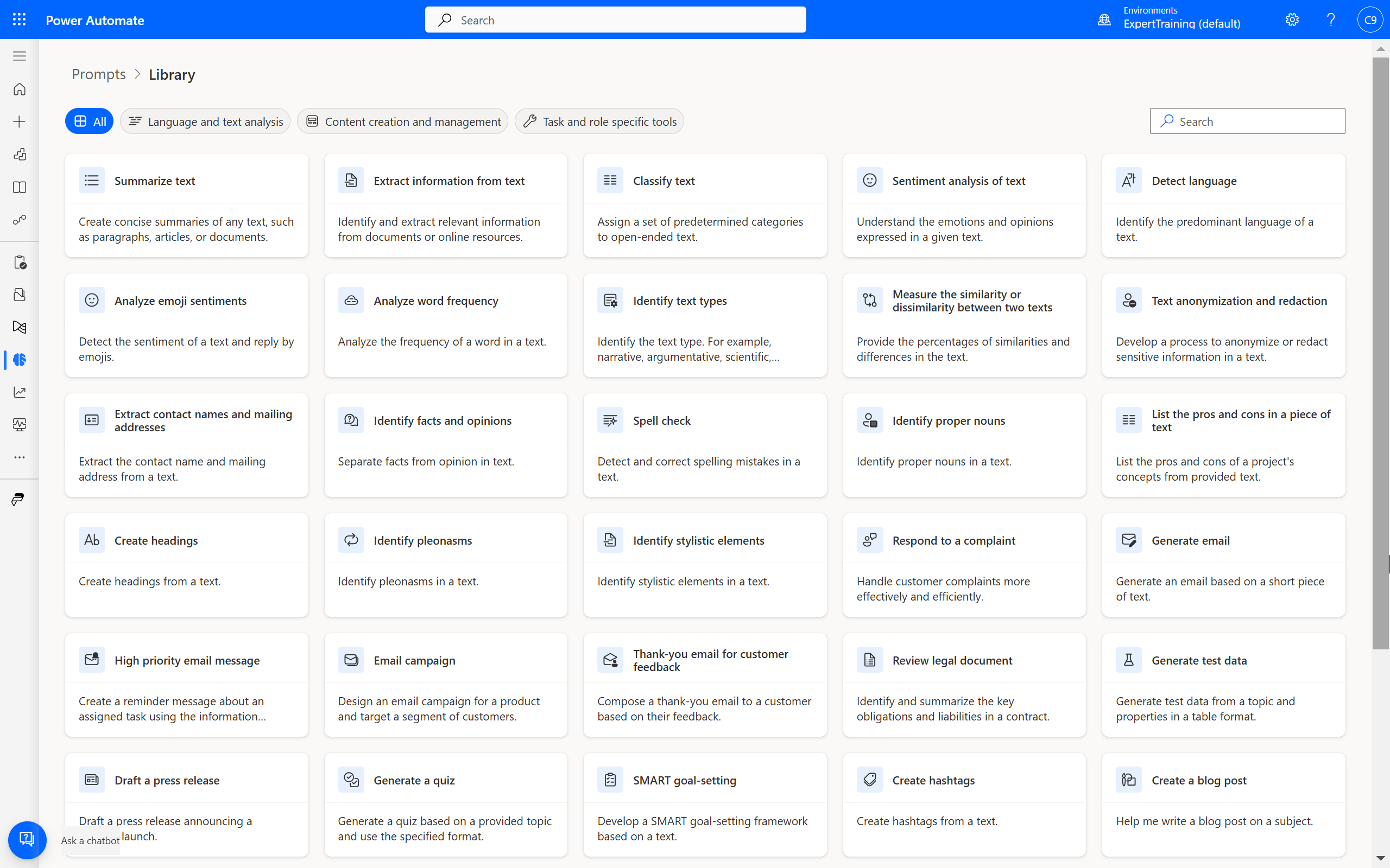 Prompt Template ใน AI Builder ทำให้สะดวกในการสร้าง Prompt ได้อย่างรวดเร็ว