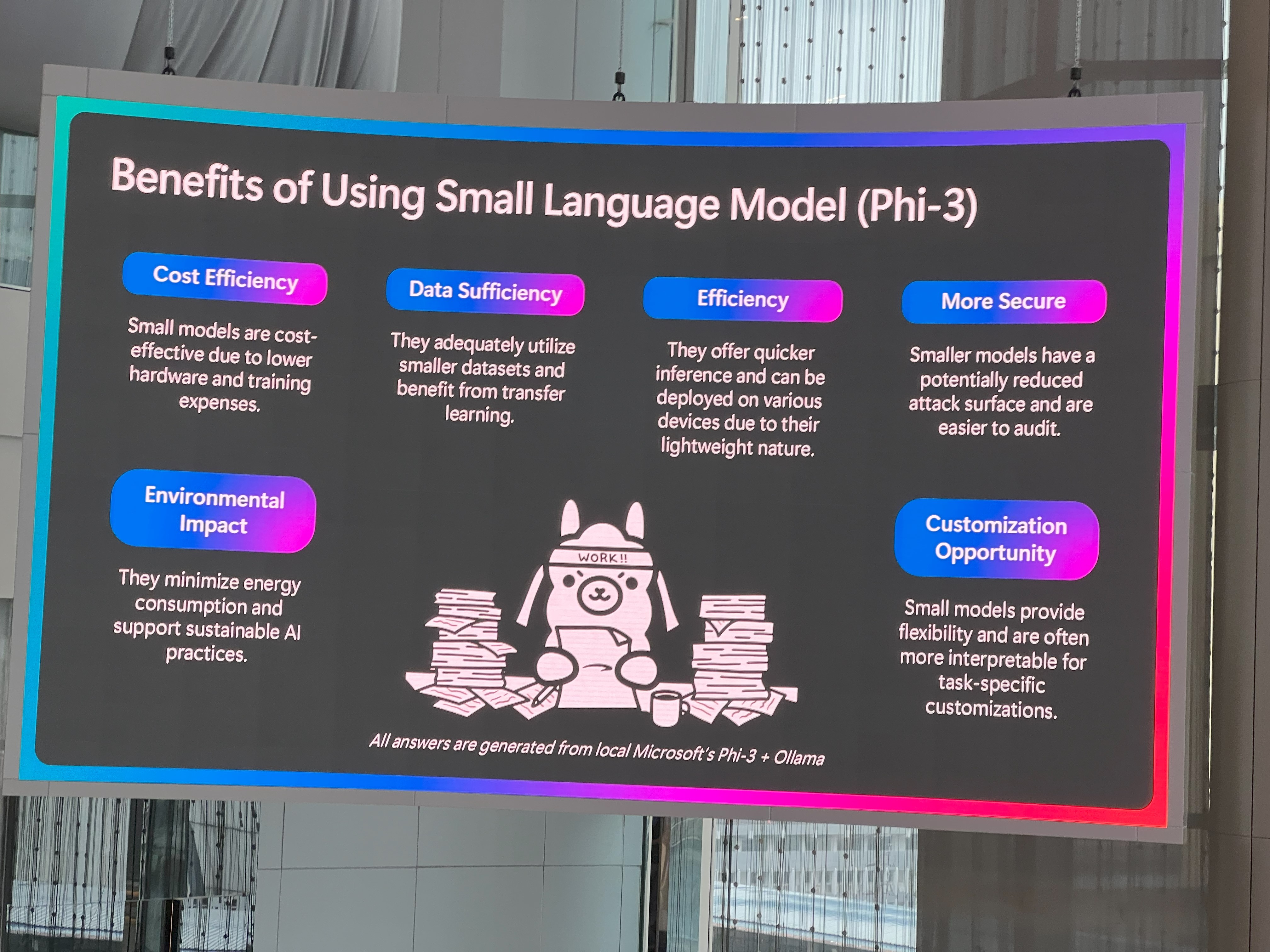 ประโยชน์ของการใช้ Small Language Model Phi-3