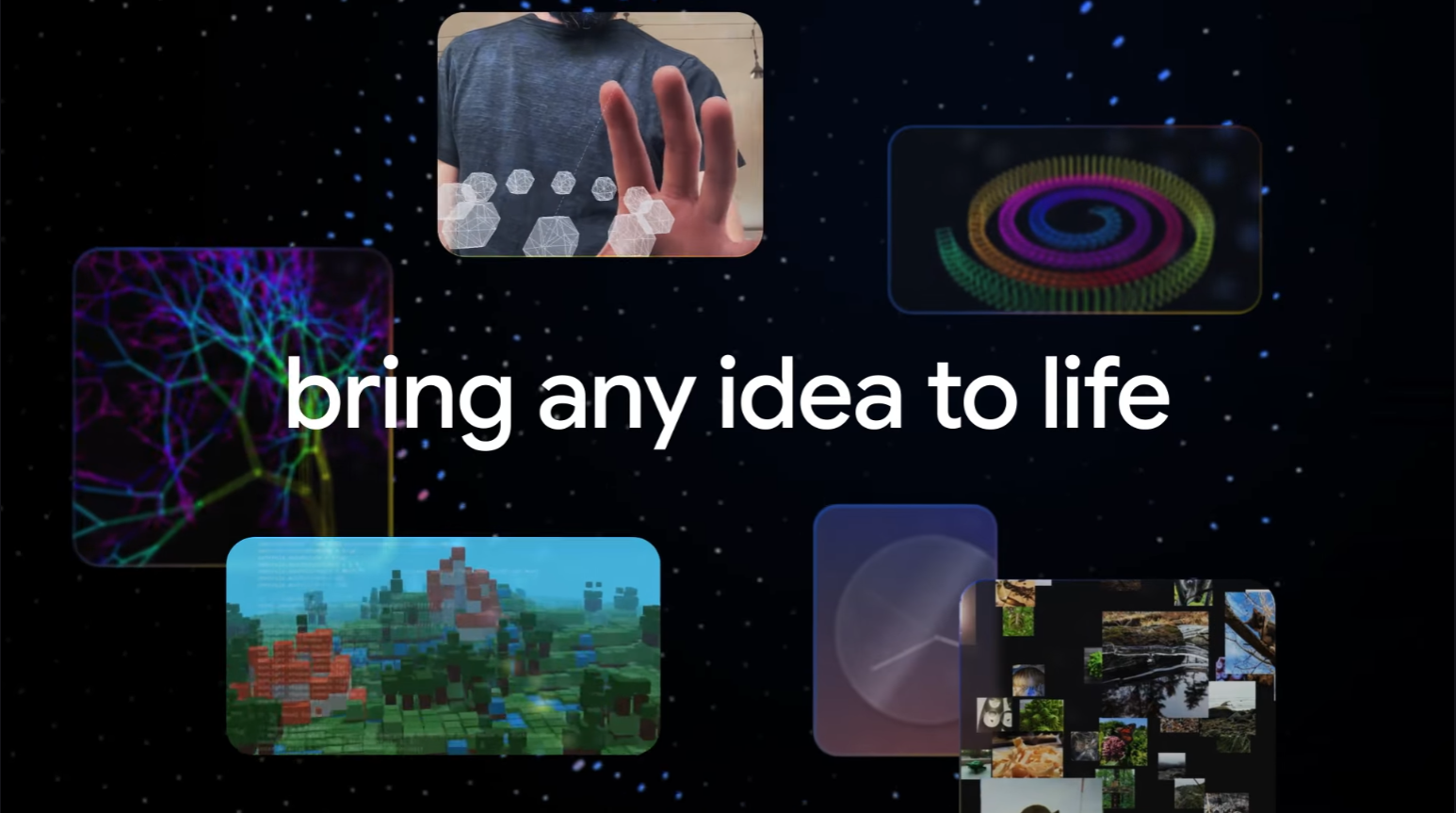 คำโปรยของ Gemini 3 คือ bring any idea to life