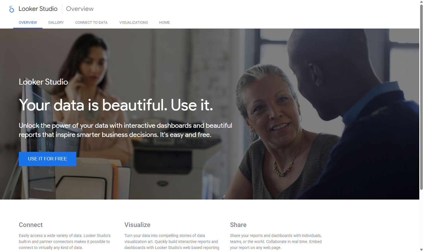 กด USE IT FOR FREE เพื่อเริ่มใช้งาน