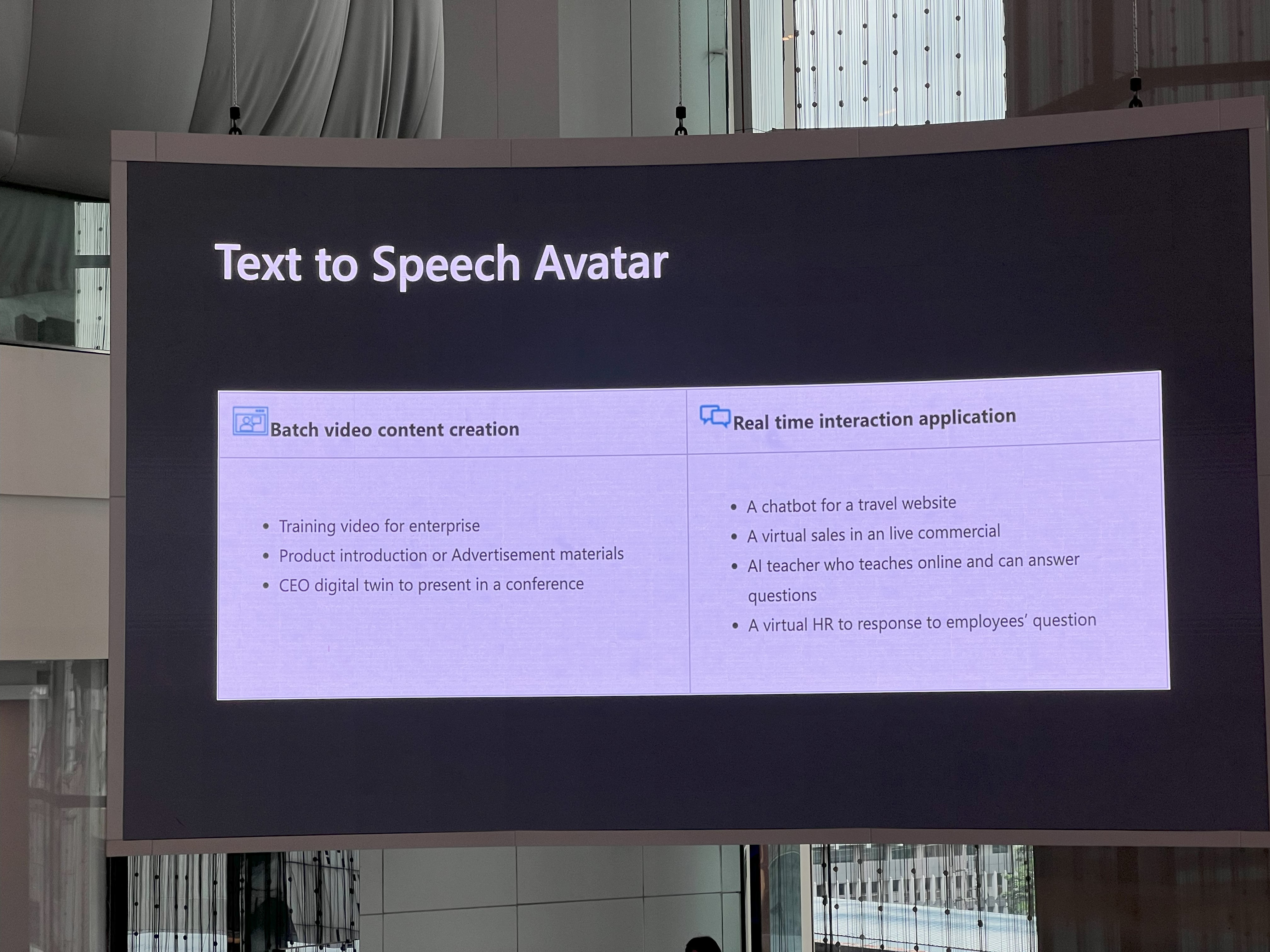 การนำ Text to Speech Avatar ไปใช้ในงาน Batch video content และระบบการโต้ตอบแบบ Real time