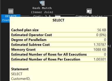 Tool Tip หลังการใส่ตัวคัดกรอง
