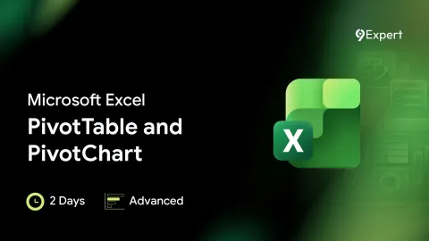 หลักสูตร อบรม Microsoft Excel Advanced PivotTable and PivotChart หลักสูตร อบรม Microsoft Excel Advanced PivotTable and PivotChartเตรียมข้อมูลที่ซับซ้อนด้วย Power Queryสรุปผลในทุกข้อมูลด้วย PivotTableสนใจติดต่อเราได้ที่ 022194304