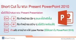 Short cut ที่สำคัญของ PowerPoint