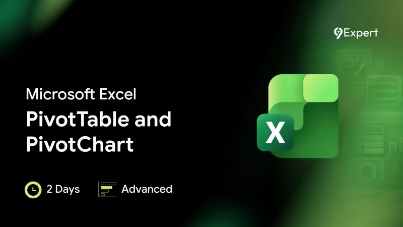 หลักสูตร อบรม Microsoft Excel Advanced PivotTable and PivotChart หลักสูตร อบรม Microsoft Excel Advanced PivotTable and PivotChartเตรียมข้อมูลที่ซับซ้อนด้วย Power Queryสรุปผลในทุกข้อมูลด้วย PivotTableสนใจติดต่อเราได้ที่ 022194304