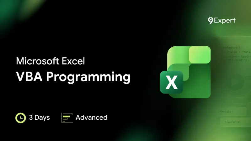 หลักสูตร Microsoft Excel VBA Programming